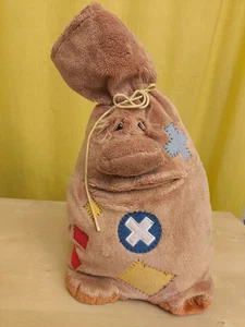 Kika Beutolomäus Plüschtier braun Kuscheltier Perlenfüllung 2008 ca. 33cm - Bild 1 von 14