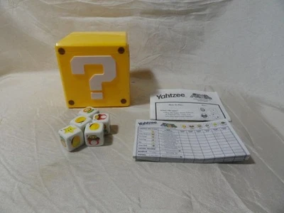 SUPER MARIO YAHTZEE COLLECTOR'S EDITION GAME W/DICE, SCORE SHEETS & INSTRUCTIONS - Image 1 of 4