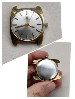 60s TISSOT SEASTAR SEVEN Key 315T MANUAL VINTAGE WATCH UHREN OROLOGIO WORKING - Immagine 1 di 4
