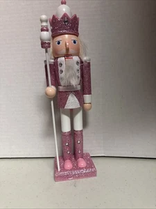 12 Zoll traditioneller Nussknacker aus Holz, festliche Weihnachtsdekoration für Regale und  - Bild 1 von 2