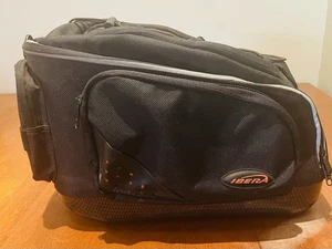Ibera PakRak Fahrrad Kofferraumtasche Clip-On Schnellverschluss Fahrrad Commuter schwarz Tasche 🔥 - Bild 1 von 5