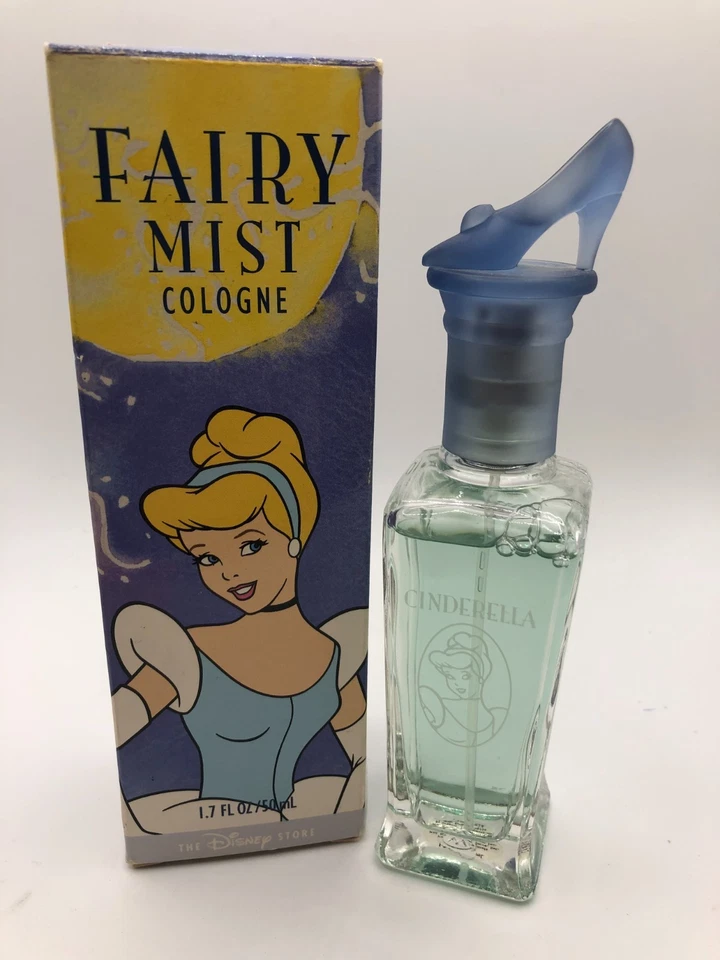 Vintage Disney Princess Cinderella Fairy Mist Cologne 1.7oz New Original - Image 1 of 4