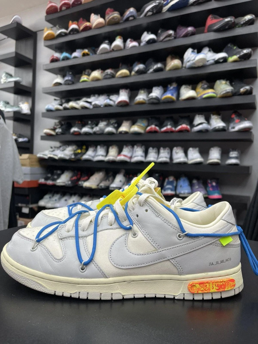 Nike Dunk Low Off-White Athletic Shoes for Men for Sale