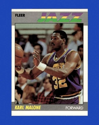 1987-88 Fleer Set-Break # 68 Karl Malone NM-MT OR BETTER *GMCARDS* - Image 1 of 2