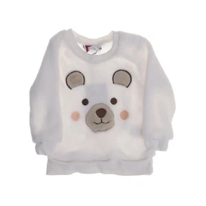 Peuhu, Sweatshirt, Größe: 74, Weiß, Polyester, Print, Plüsch #hw7 - Bild 1 von 5