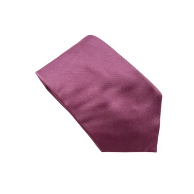 NWT Brooks Brother Mens Repp Solid Tie Necktie OS Red Blue Silk Regular Fit - Image 1 of 4