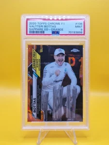 2020 Topps Chrome F1 Valtteri Bottas Sapphire Edition - Orange /25 PSA 9 - Bild 1 von 2