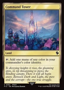 Command Tower MTG | NM/EX | Final Fantasy Commander - Picture 1 of 1