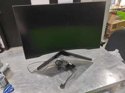 Good Condition Samsung 32inch LCD Curved Monitor Model S32AG550EN Black Untested - Image 1 of 4