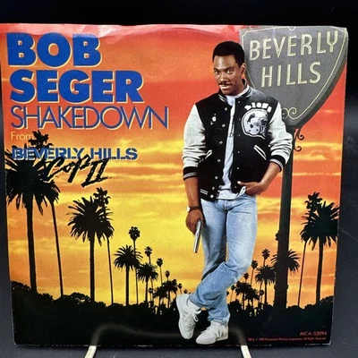 Bob Seger - Shakedown 45 rpm 7" record (1987) WITH PICTURE SLEEVE NM. - Image 1 of 4