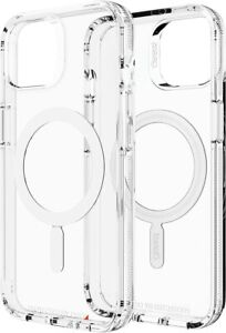 Zagg Gear4 Transparent Case for iPhone 13 Compatible with Magsafe