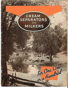 IH International McCormick-Hirsch Sahneabscheider & Melker Broschüre vollständige Linie - Bild 1 von 15