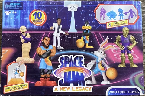 Moose Toys Space Jam: A New Legacy - 2" Collectible 10 Pack Mini Figures Cover