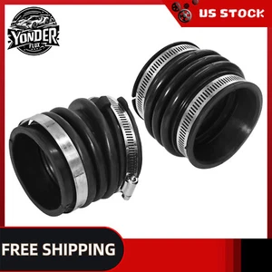2Pcs Engine Air Intake Hose W/Clamps for Lexus ES300 ES330 RX330 02-06 696047 - Picture 1 of 8