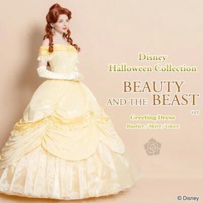 Disney La Bella y la Bestia Disfraz Parque Vestido de Saludo Mujeres Secreto Miel Foto 1 de 4