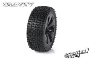 Medial Pro Racing Reifen und Felgen verklebt Gravity M3 Soft Schwarze Felgen Vor - Bild 1 von 1