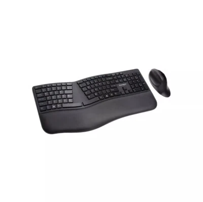 Kensington Pro Fit Wireless Ergonomic Keyboard & Mouse Combo Black K75406US - Image 1 of 4