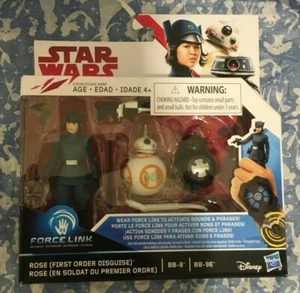 New Star Wars The Last Jedi Rose BB-8 BB-9E Force Link Action Figures - Picture 1 of 4