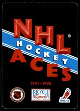1997-98 Bicycle NHL Hockey Aces John Vanbiesbrouck