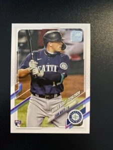 2021 Topps Update #US73 Evan White Mariners - Bild 1 von 2