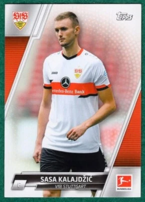 Sasa Kalajdzic - 2021-22 Topps Bundesliga #162 - VfB Stuttgart Soccer Card - Image 1 of 2