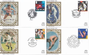 Benham First Day Cover Set Sport x 4 1991 - Bild 1 von 1