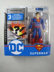 Spin Master DC Heroes Unite Superman 1st Edition 3 3/4 in Actionfigur MISB - Bild 1 von 2