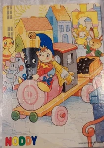 Noddy Vintage 35 Piece Tray Puzzle 1990 VGC Rare Collectable Australian Made - Picture 1 of 3