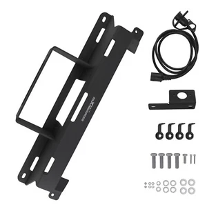 Montaje de cabrestante recubierto de polvo negro para GMC Sierra 1500 Silverado 99-07 2x4 4x4 - Imagen 1 de 12