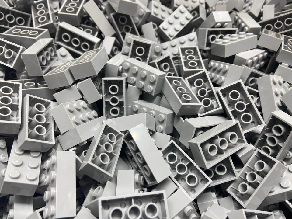 LEGO® 3001 Grundbausteine 2x4 Standard Steine Basic Neu | GRAU Menge wählen - Bild 1 von 2