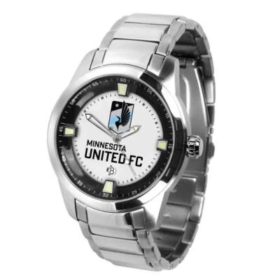 Mens Minnesota United FC Watch Stainless Steel Titan Watch - Image 1 of 4