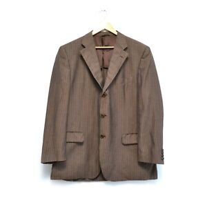 Limited Napoli ISAIA x Rosario Isaia Men’s Linen Wool Blazer Suit Size 54
