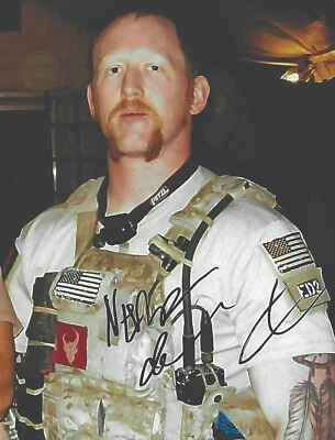 2001 OSAMA BIN LADEN SIGNED PHOTO WANTED POSTER ROBERT O'NEILL SEAL 8X10 REPRINT