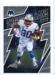 Austin Ekeler 2022 Panini Mosaic Thunder Lane Base #TL-17 Los Angeles Chargers - Picture 1 of 2