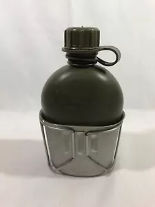 US-Militär Metall Kantinenbecher mit Schmetterlingsgriff und Kunststoffkantine USA! - Bild 1 von 8