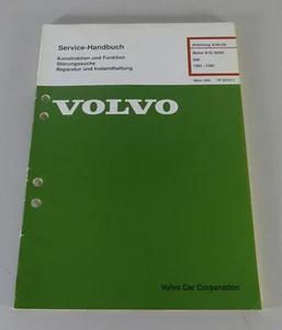 Manual de Taller Volvo 340/360 Motor B19, B200 Año 1981-1991 Stand 1992 - Imagen 1 de 3