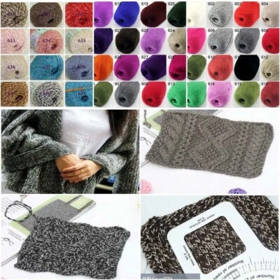 NEW Sale Luxurious Soft 50g Mongolian Pure 100%cashmere Hand Knitting Wool Yarn - Image 1 of 4