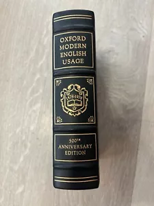 RARE Oxford Dictionary Of Modern English Usage 500th Anniversary Franklin - Picture 1 of 5