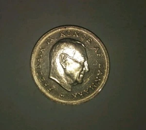 1963 DÄNEMARK-FREDERIK IX - CU-NI KRONE KM # 851.1 WAHL B.U. MÜNZE * SEHR SCHÖN! - Bild 1 von 2