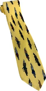 Vintage 1996 Vicky Davis 100% Silk Men’s Tie 62”x3.75” Horse Racing Derby - Picture 1 of 10