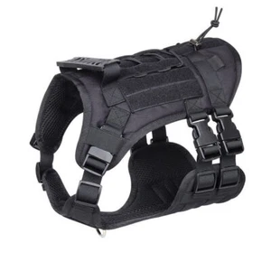 Military Tactical Dog Working Dog Harness with Handle No-pull Dog Vest - Picture 1 of 16