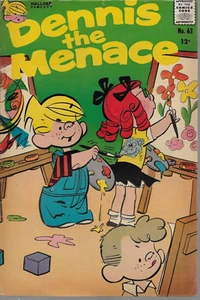 (1962) DENNIS THE MENACE #63 "Schoolin' Around" - 3.5 Very Good- - Picture 1 of 2