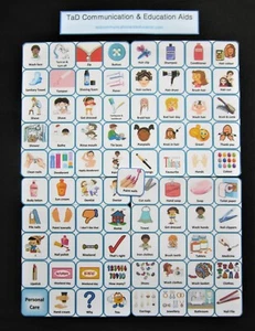 TARJETAS DE CUIDADO PERSONAL - Habilidades visuales independientes PECS ADHD SEN Autismo Demencia - Imagen 1 de 51