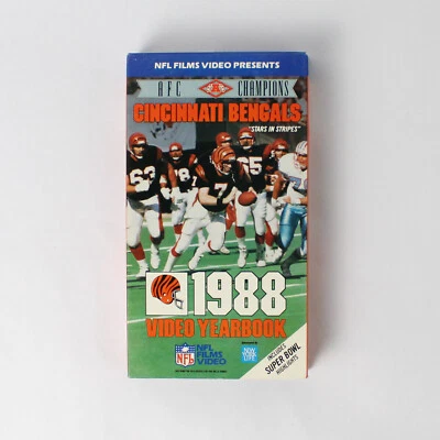 Cincinnati Bengals 1988 Video Yearbook VHS NFL Films - Bild 1 von 4
