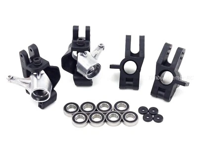 HoBao Hyper 7 TQ Steering Knuckles 20° C-Hub Carriers & Rear Hubs (Ofna 19032) - Image 1 of 3