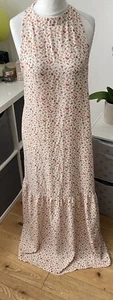 Boohoo Orange Mix Maxi Dress Size 12 NWOTS - Picture 1 of 8