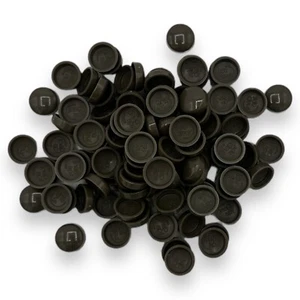 Tornillos de plástico de cubierta Snap-Caps™ de cobre desgastado de dos piezas brillante 6/8 g - Imagen 1 de 3