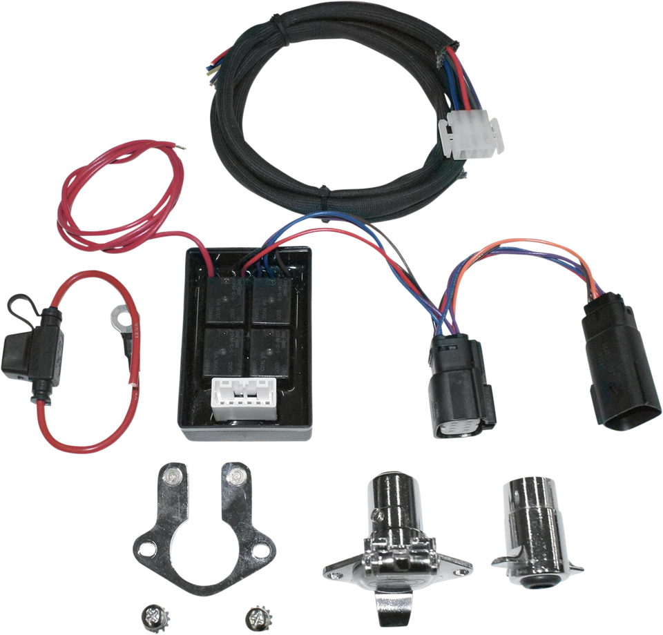Kit de conector de cableado de remolque enchufable con aislador Khrome Werks 720583 Foto 1 de 1