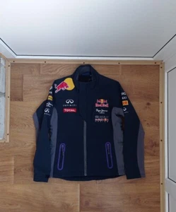 WOMEN'S SIZE MEDIUM RED BULL RACING OFFICIAL TEAMLINE SOFTSHELL JACKET FORMULA 1 - Picture 1 of 7