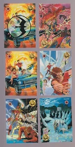 Lot of 6 Harbinger trading cards Pub. 1993 Valiant Upper Deck - Picture 1 of 2